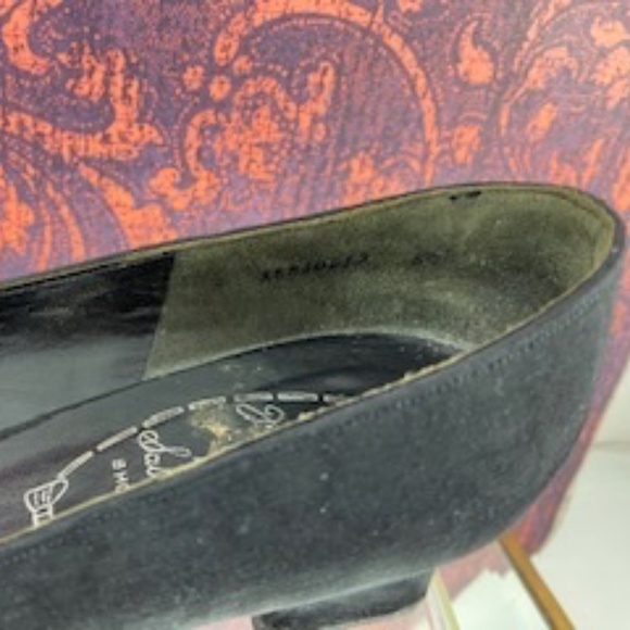 Vintage Jewelled Black Silk Shoes 'French Room Shoes and Sabrina Shoes' - Picture 12 of 16